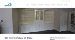 Desktop Screenshot of beninterieurbouw.nl