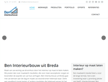 Tablet Screenshot of beninterieurbouw.nl